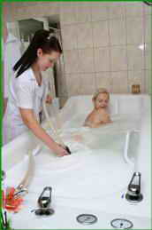 Времена года. Отделение бальнеолечения. Лечебные ванны