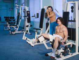 Санаторий Сосновая Роща, Крым. Тренажерный зал