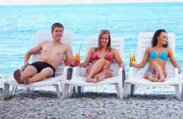 Ялта-Интурист отель пляж фото