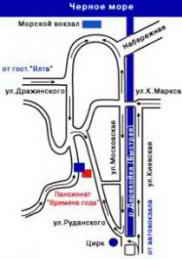 Времена года. Схема проезда