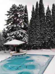 Пансионат Море. Зима