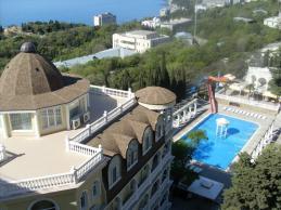 &nbsp;парк-отель Марат Крым, Гаспра, вид из окна корпуса №6