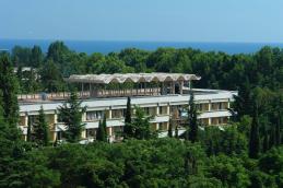 Санаторий Славутич в Алуште, общий вид