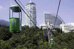 VIP отель Респект Холл. Канатная дорога