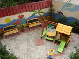 Пансионат Морской Бриз. Детская площадка