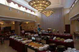 Санаторий Черноморец, Песчаное, ресторан шведский стол фото