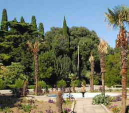 Санаторий матери и ребенка Ясная Поляна, Крым. Парк