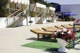 VIP отель Респект Холл. Пляж