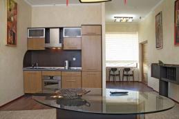 &nbsp;  Гостиничный комплекс Веселый Хотэй Пентхаус кухня