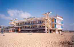 Евпаторийский детский клинический санаторий МО, Крым, Евпатория, климатопавильон на пляже фото