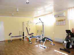 Санаторий Славутич, тренажерный зал