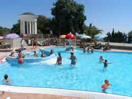 Курортный отель Пальмира Палас. Открытый бассейн с морской водой