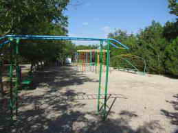 Пансионат Изумруд, Николаевка, Крым Спортплощадка фото