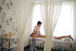 Санаторий Черноморец, лечение Антицеллюлитный массаж фото