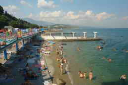 Пансионат с лечением Северная Двина. Пляж