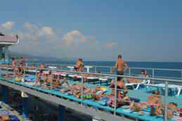 Пансионат с лечением Северная Двина. Пляж